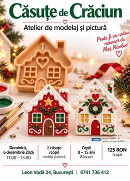 Atelier Casuțe de Crăciun