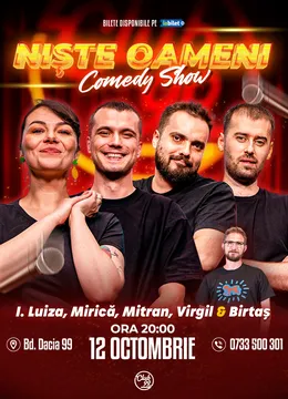 Stand-up Comedy cu Niște Oameni | Ioana Luiza, Mirică, Mitran, Virgil - Birtaș la Club 99