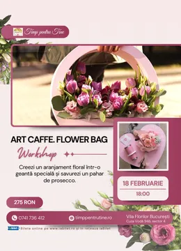 Art Caffe. Flower Bag & Prosecco