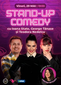 The Fool: Stand-up comedy cu George Tănase, Ioana State și Teodora Nedelcu