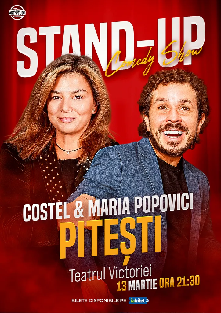 Pitesti: Costel și Maria Popovici - Stand Up Comedy Show 2
