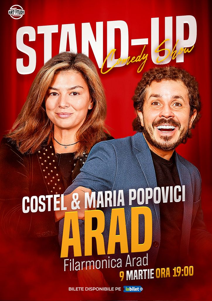 Arad: Costel și Maria Popovici - Stand Up Comedy Show