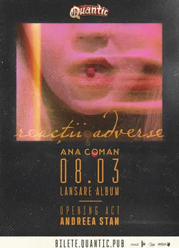 Ana Coman - lansare de album: Reacții adverse