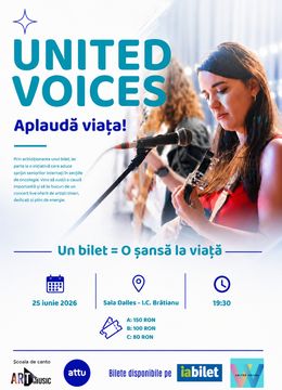 Concert Caritabil United Voices - Aplauda Viata