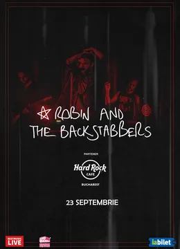 Concert Robin and the Backstabbers la Hard Rock Cafe