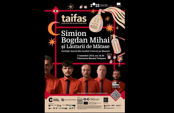Timisoara:  Bogdan Mihai Simion si Lautarii de Matase @Taifas - Festival de Film si Cultura Balcanica
