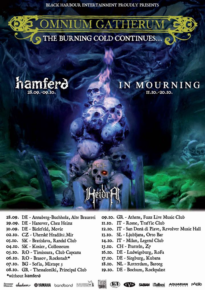 Omnium Gatherum „The Burning Cold Continues…“ Tour 2019