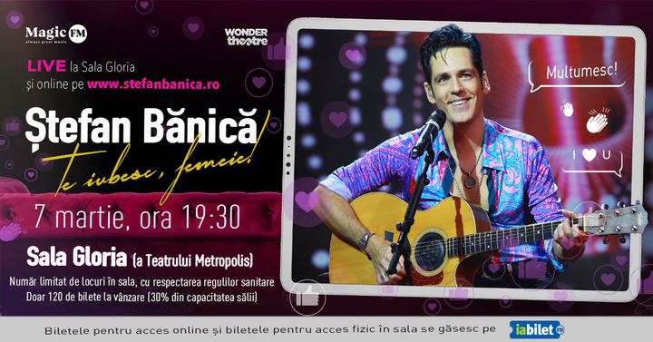 Ștefan Bănică - Te iubesc, femeie!