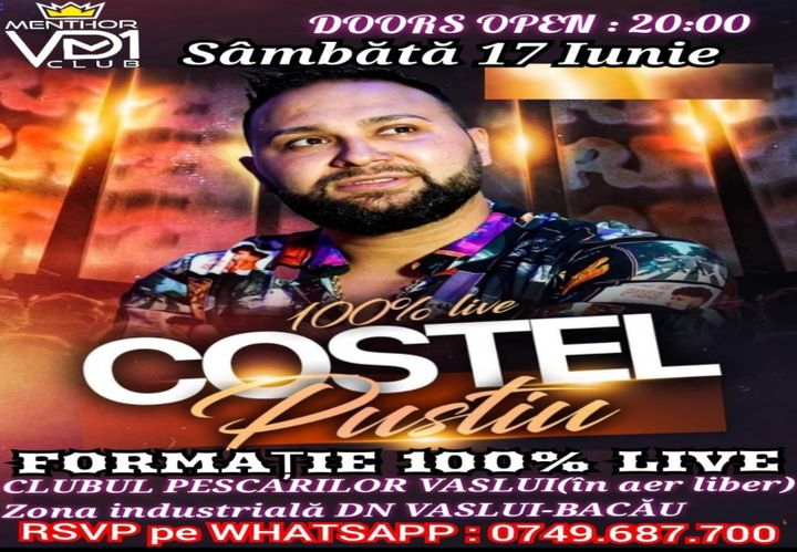 Vaslui: Costel Pustiu @ Clubul Pescarilor