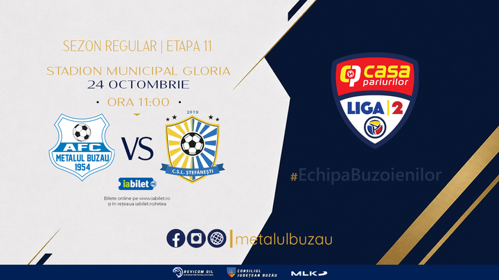 Metalul Buzău – CSL Ștefănești