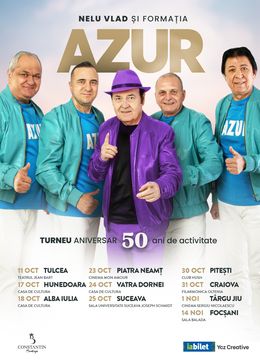 Turneu Aniversar “50” - Nelu Vlad si Formatia Azur