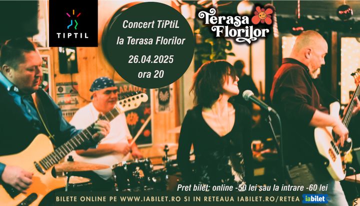 Concert TiPtiL - Din nou printre flori - Jazzaggaefunkdancefun!
