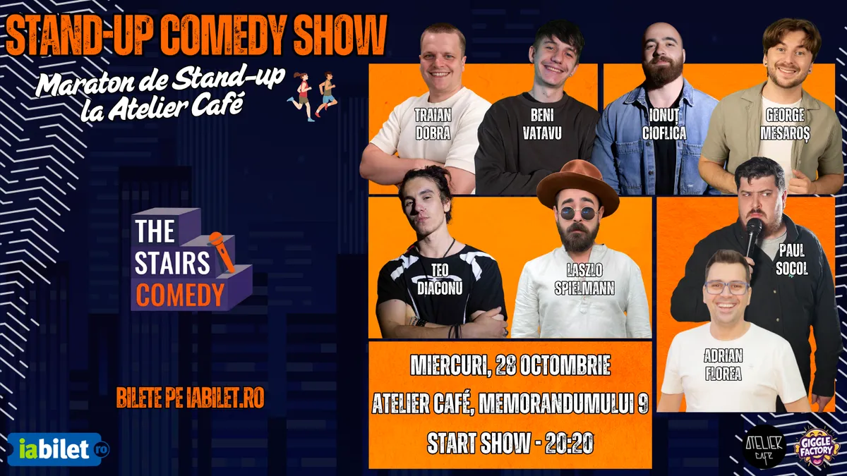 Stand-up Comedy Show | Maraton de Stand-Up | by The Stairs Comedy