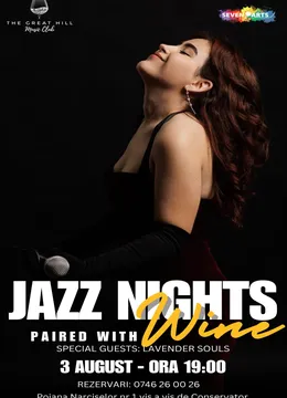 Jazz Nights Paired with Wine | Special Guests: Lavender Souls