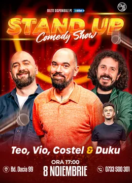Stand-up Comedy cu Teo, Vio, Costel - Duku la Club 99