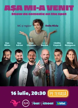 The Fool: Așa mi-a venit! | Show de comedie on the spot pe terasă