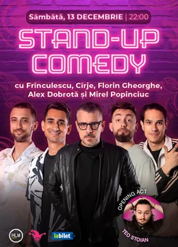 The Fool: Stand-up comedy cu Frinculescu, Cirje, Alex Dobrota, Florin Gheorghe si Mirel Popinciuc