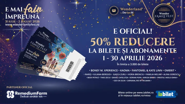 Cluj-Napoca: Wonder Family Fest – Ediția a III-a