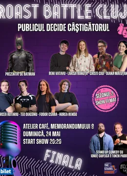 Cluj-Napoca: Roast Battle Cluj | Stand-up Comedy Show | Finala - Publicul decide câștigătorul