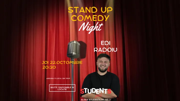 Timisoara: Stand-up Comedy cu Edi Radoiu