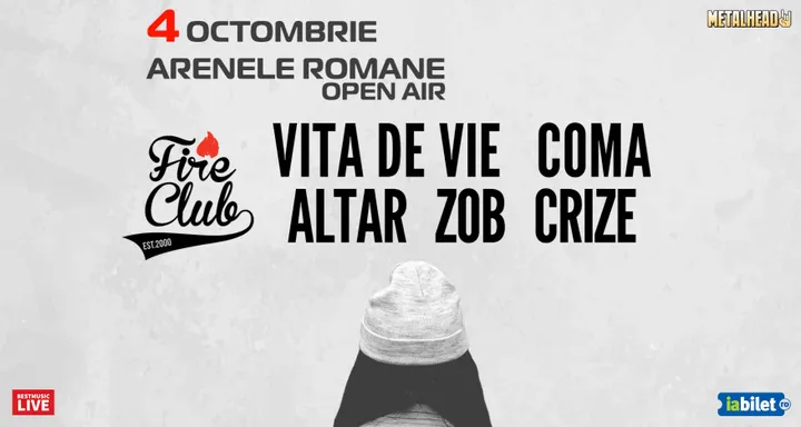 COMA, VITA de VIE, Altar, Zob si Crize la Arenele Romane #WhereWeAllGrewUp