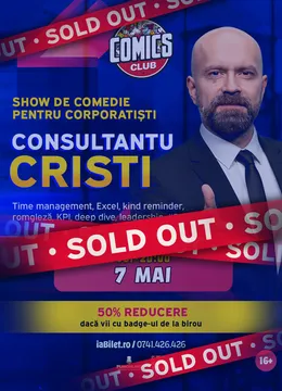 Consultantu Cristi - Show De Comedie pentru Corporatiști la ComicsClub!