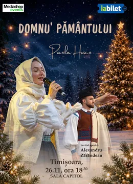 Timisoara: Concert de colinde Paula Hriscu: Domnu' Pământului | Invitat Alexandru Zărăndean