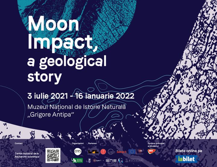 Expozitia temporara Moon Impact - a geological story