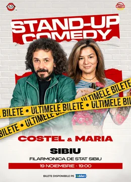 Sibiu: Costel și Maria Popovici - Stand Up Comedy Show