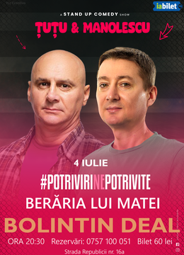 Bolintin Deal: Stand-up Comedy - Dan Tutu & Cristi Manolescu