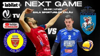 Zalău: Volei | SCM Zalău – SCMU Craiova