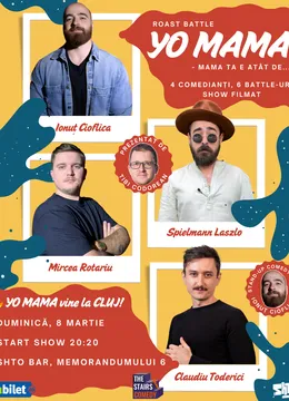 Cluj-Napoca: The Stairs Comedy: YO MAMA | Roast Battle | Stand-up Comedy Show