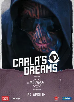 Concert Carla's Dreams la Hard Rock Cafe