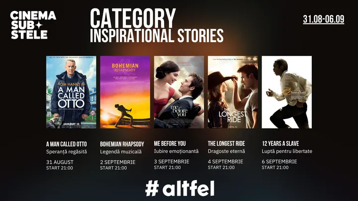 Cinema sub stele: Inspirational Stories Week