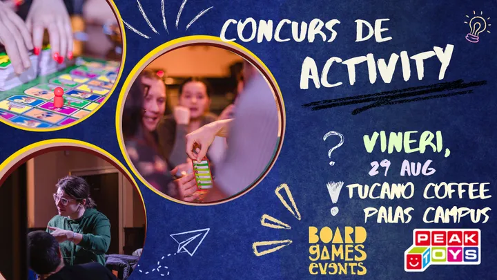 Iasi: Concurs de Activity @ Board Games Events