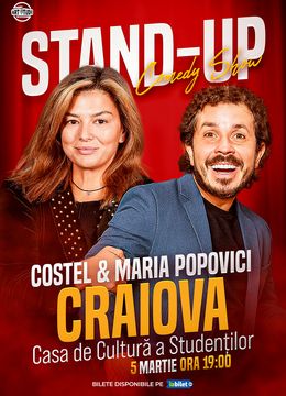 Craiova: Costel și Maria Popovici - Stand Up Comedy Show