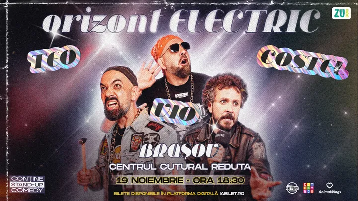 Brașov: Teo, Vio și Costel - Orizont Electric | Stand Up Comedy Show 1