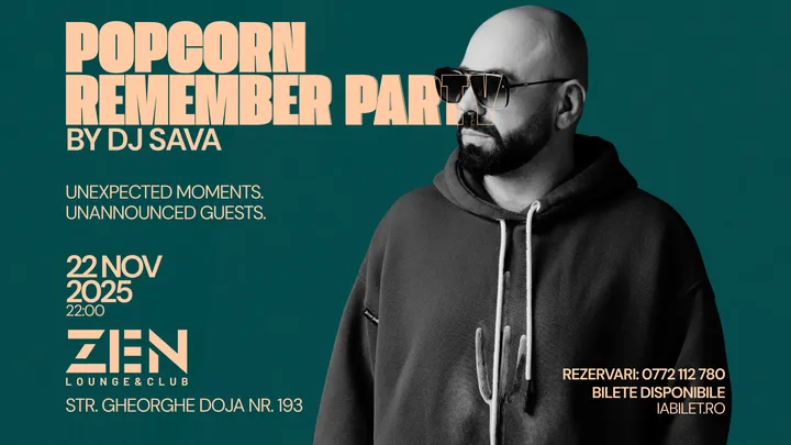 Targu Mures: Popcorn Remember by DJ SAVA