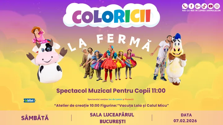 Coloricii la Fermă