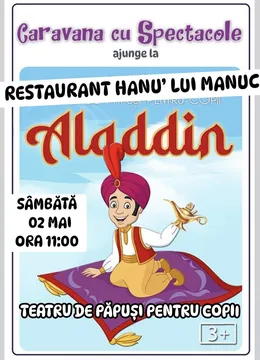 Lampa lui Aladdin @ Restaurant Hanu’ lui Manuc
