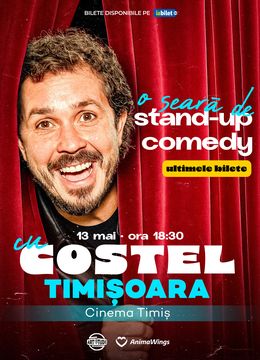 Timisoara: O seara de stand up comedy cu Costel - SHOW 1
