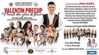 Pitești: Valentin Precup – Poveste din glas de fluier