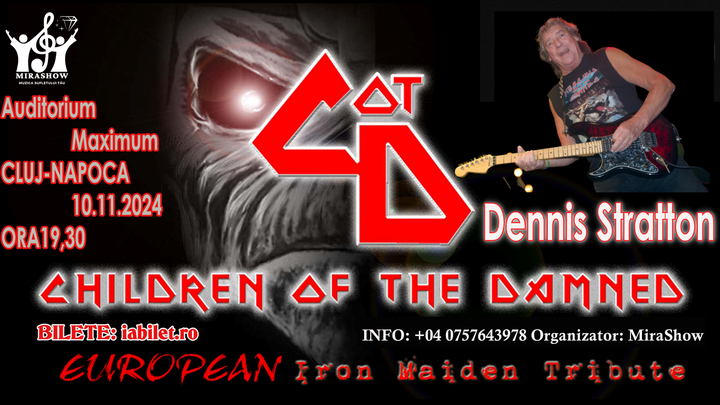 Cluj-Napoca: Dennis Stratton | - Iron Maiden Tribute