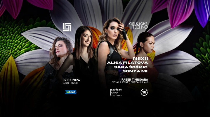 Timișoara: database x Girls Love Techno