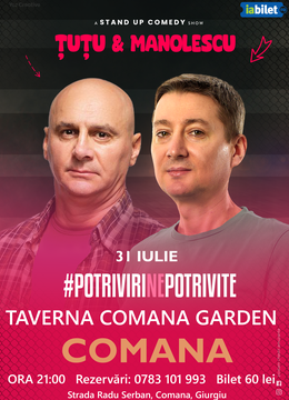 Comana: Stand-up Comedy - Dan Tutu & Cristi Manolescu