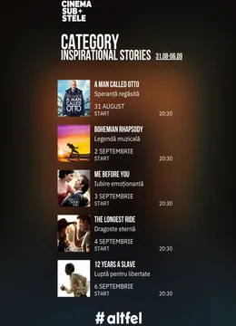 Cinema sub stele: Inspirational Stories Week