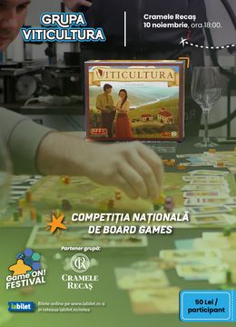 Recaș: Grupa Viticultura - Competiția Națională de Board Games