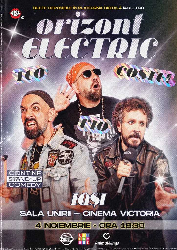 Iași: Teo, Vio și Costel - Orizont Electric | Stand Up Comedy Show