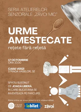 Seria Atelierelor Senzoriale „Zăvoi Mic" • Urme Amestecate
