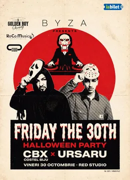 Friday The 30th Halloween Party Costel Biju & Ursaru